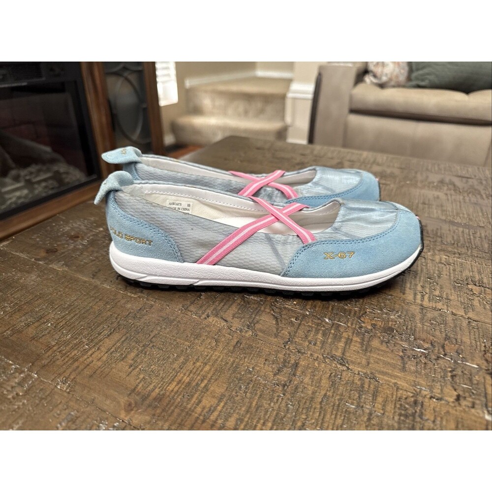 Women's Ralph Lauren Polo Sport X-67 slip on shoes Size 8 Sneakers Vintage